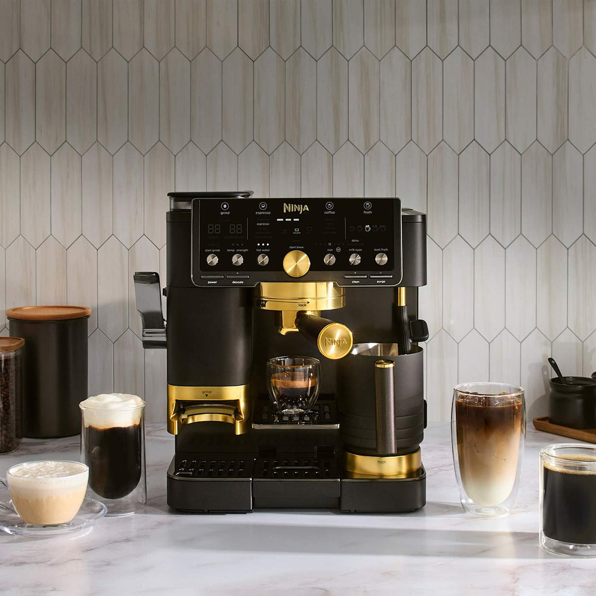Ninja Luxe Café Pro designt von David Beckham